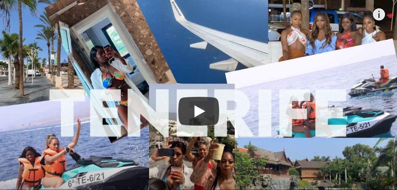 TENERIFE TRAVEL VLOG 2021 | Fun Girls Trip to Canary Islands | Siam Park Water Sports + More