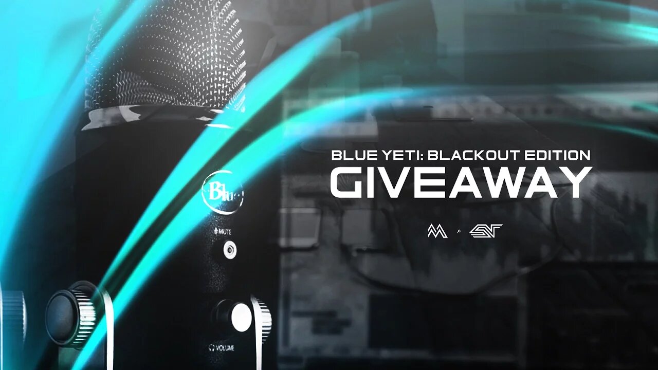 Blue Yeti USB Microphone: Blackout Edition - GIVEAWAY! (ft. Muaaz/@MWS)