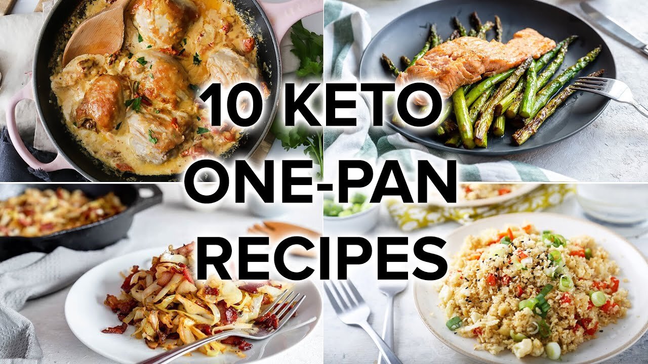 10 Keto One Pan Recipes with Easy Cleanup