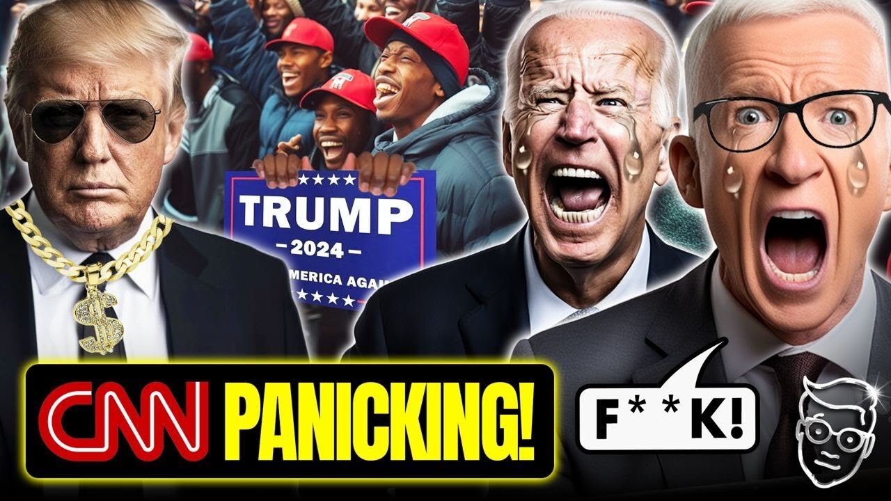 CNN Has PANIC ATTACK LIVE On Air As democrat pennsylvania Black Support for Biden TANKS