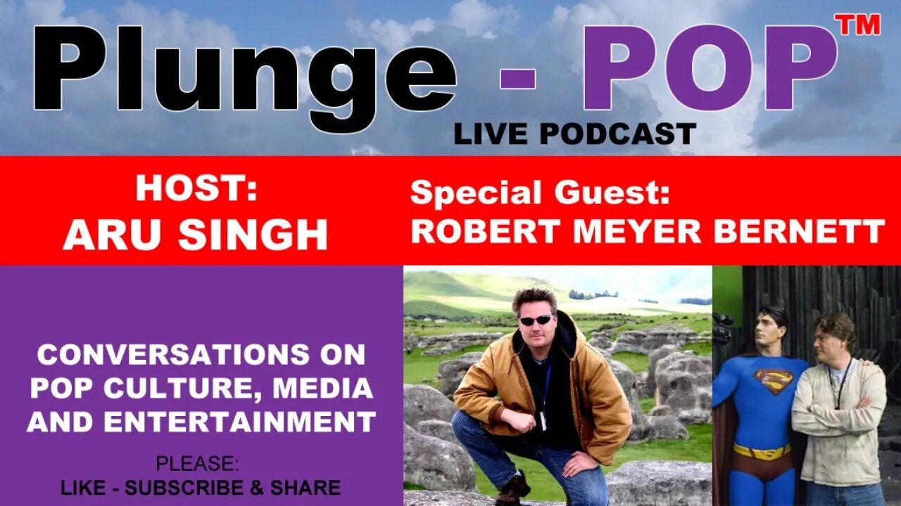 Plunge-POP S01E02 w' special guest, Robert Meyer Burnett (The Burnett Network USA)