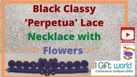 How to make quickly the 'The Perpetua' Lace & Flower Classy Choker Necklace