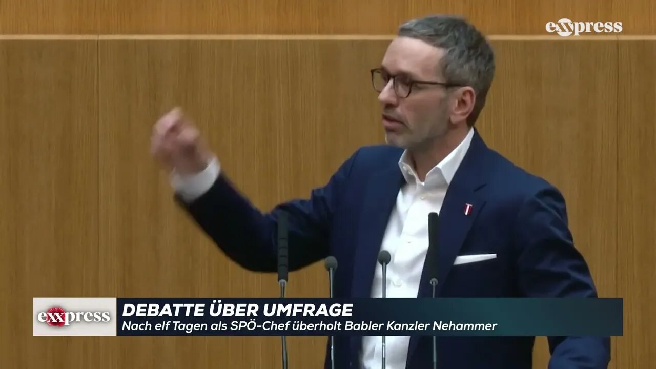 Debatte über Umfrage: Nach elf Tagen als SPÖ-Chef überholt Babler Kanzler Nehammer