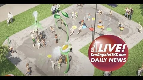 LIVE! DAILY NEWS | First Look at San Angelo's New Splash Pads