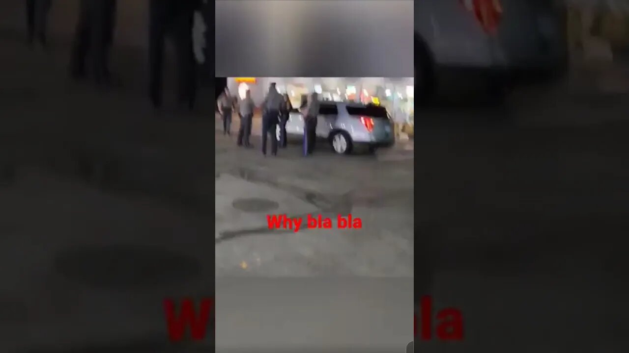 troop d at its finest, after this they run and arrest the real victims