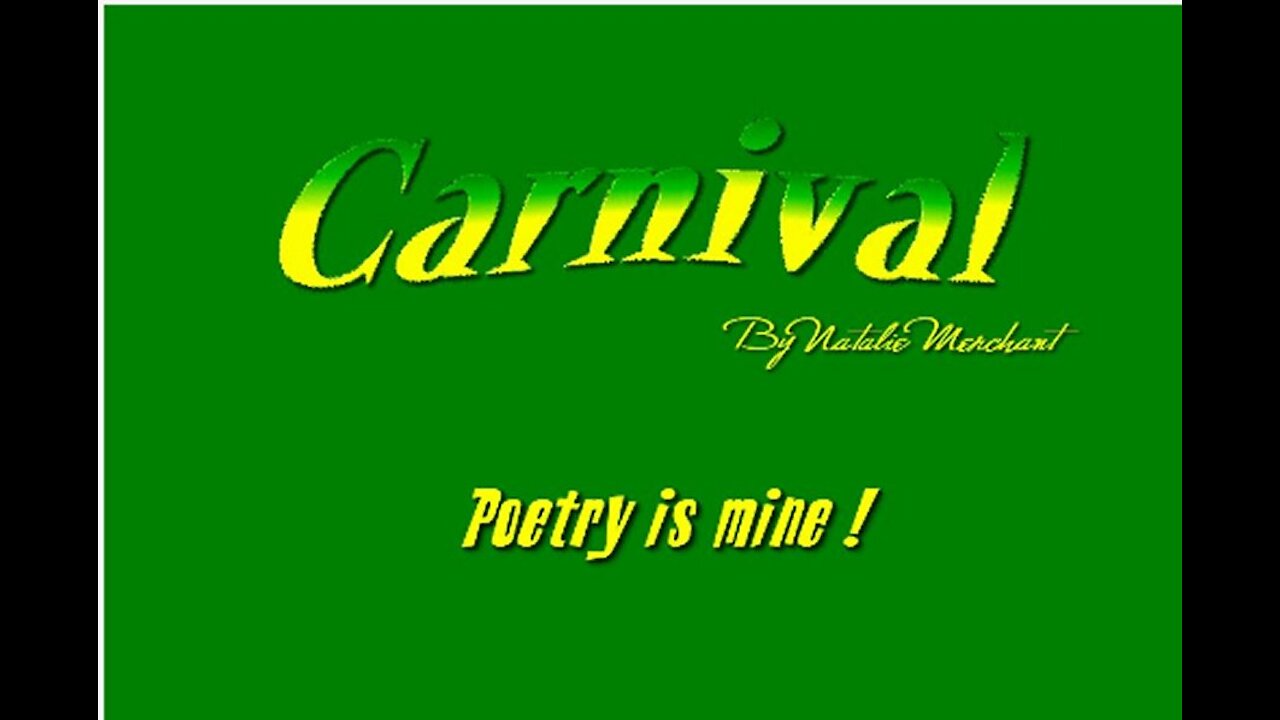 Carnival by Natalie Merchant