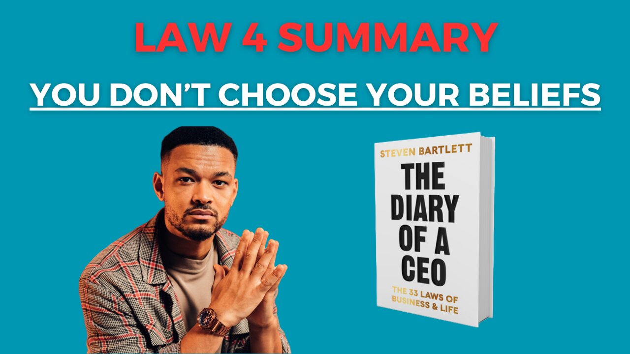 Diary of a CEO Book by Steven Bartlett Law 4 Chapter Summary