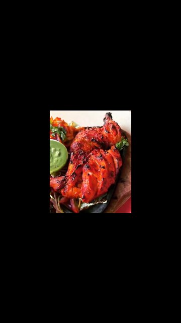Amazing looking tandoori chicken | @foodnommics on IG 📛🍗🤑 #shorts