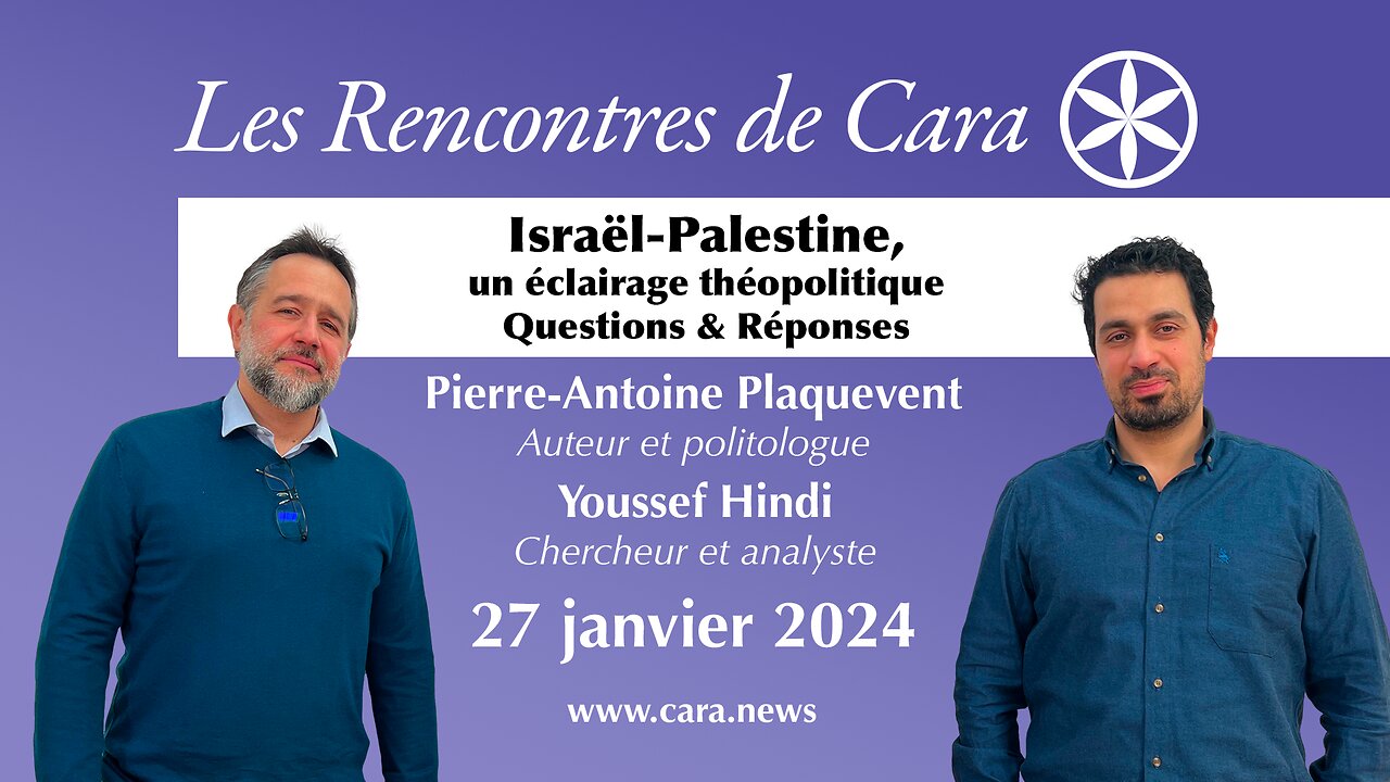 Israël Palestine, un éclairage théopolitique; Questions&Réponses; Youssef Hindi & P-A Plaquevent