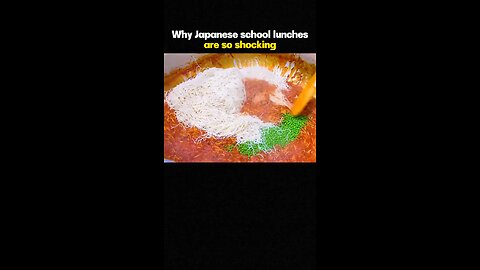 Why Japanese school lunches are so shocking?