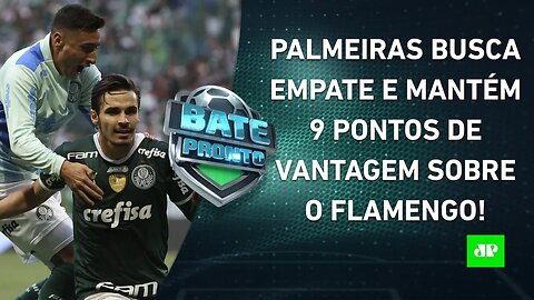 Palmeiras EMPATA com o Flamengo e SEGUE LÍDER DISPARADO no Brasileirão! | BATE-PRONTO – 22/08/22