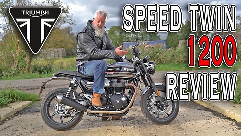 Triumph Speed Twin Review. A modern classic roadster with high torque & power and sharp handling!