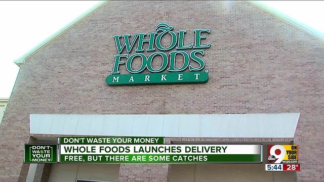 Whole Foods launches delivery
