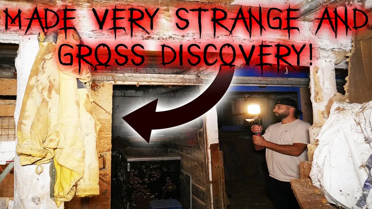 @moesargi GOT SICK WHILE EXPLORING WORST HAUNTED ABANDONED HOUSE EVER!