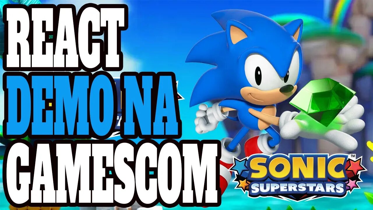 REACT: Sonic Superstar DEMO #gamescom 2023