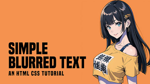 4 Ways To Create Blurred Text In HTML CSS