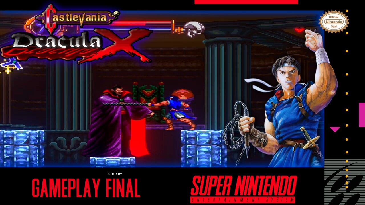 Castlevania: Dracula X "Conde Dracula" Parte 7 || 720p + 60fps + Shaders ||