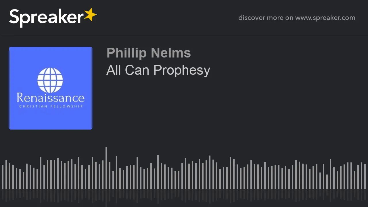 All Can Prophesy