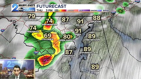 Severe Storms Arrive Thursday