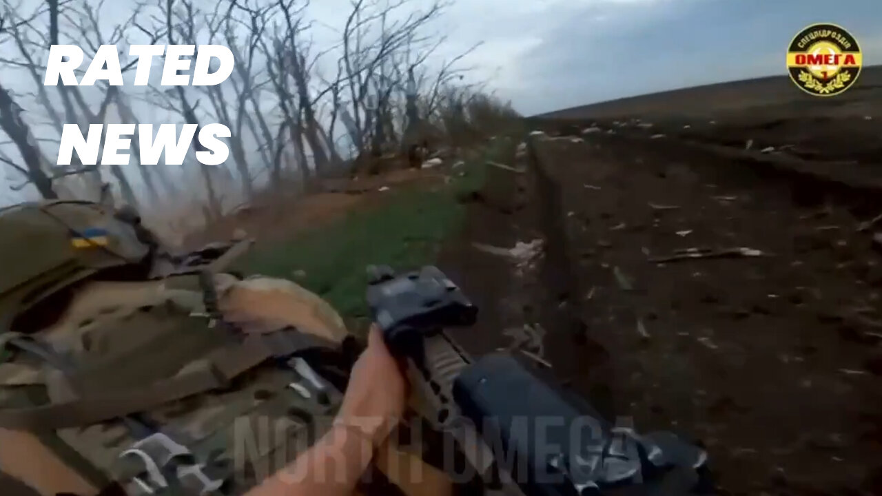 Ukrainian OMEGA Unit's Fierce Assault on Russian Positions in Zaporizhzia