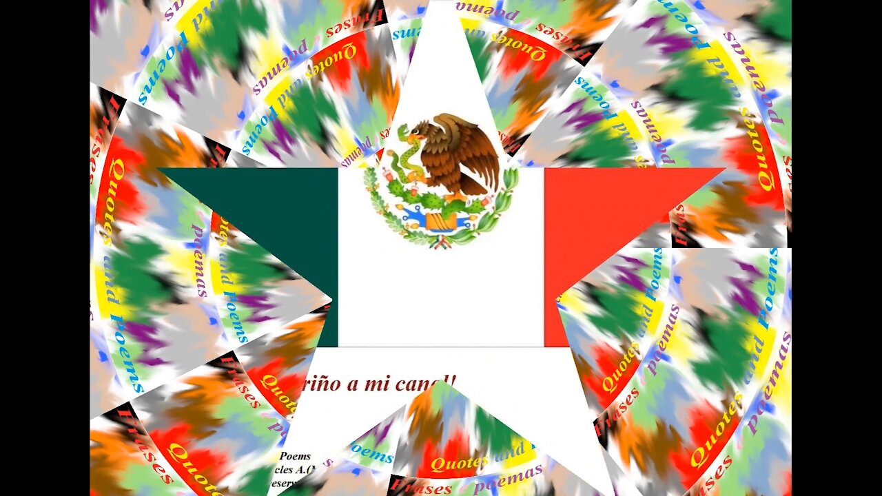 Gracias México! Por su apoyo y cariño! [Bandera México] [Frases e Poemas]