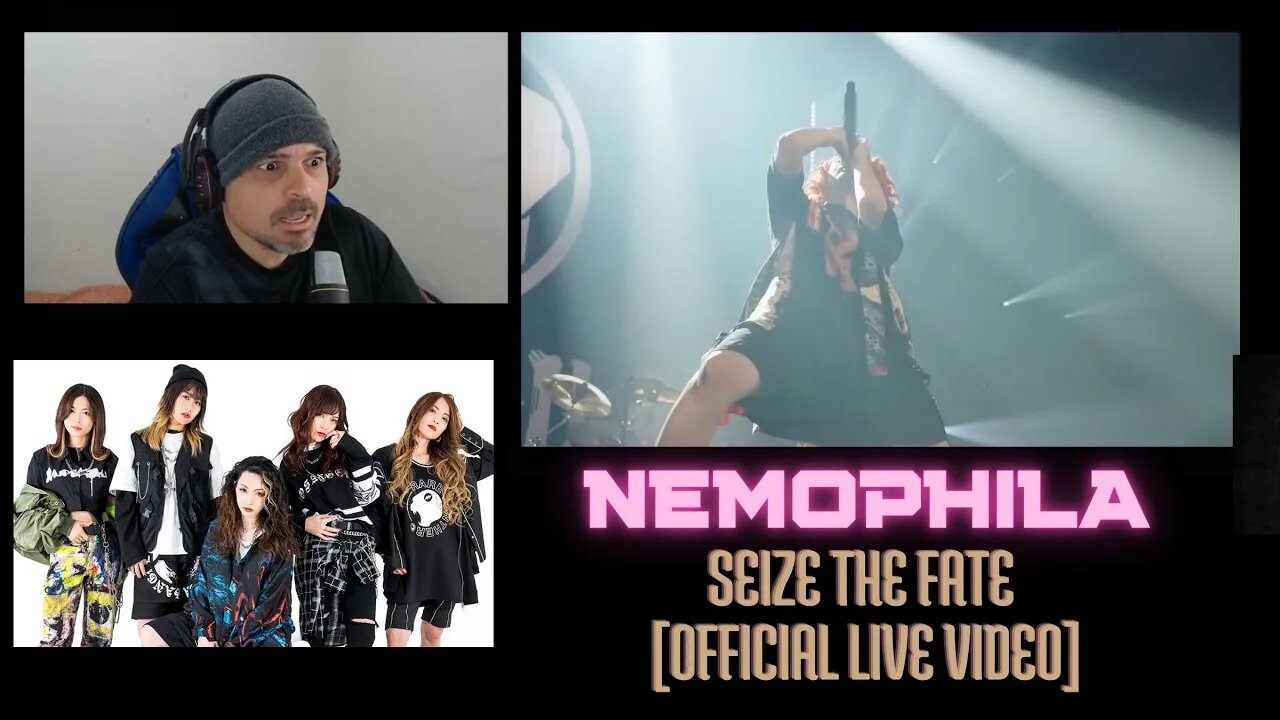 NEMOPHILA / Seize the Fate [Official Live Video] - Brazilian React