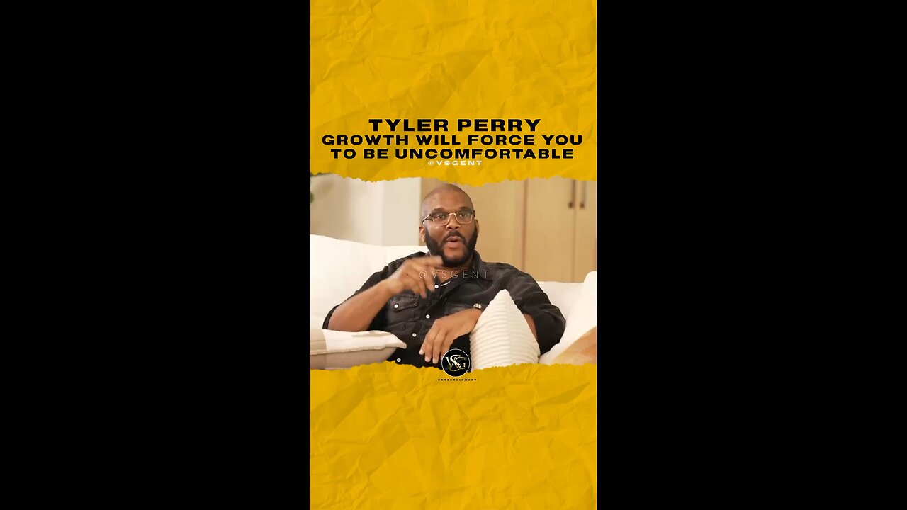 @tylerperry Growth will force you to be uncomfortable