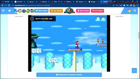 Transmissão ao vivo de Tempo final Mario Christmas Challenge