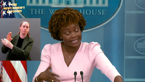 Press Sec claims Biden "has condemned" assassination attempt on Justice Kavanaugh.