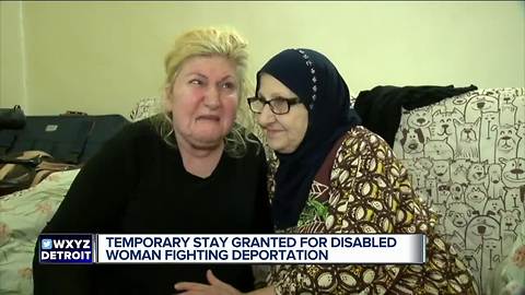 Temporary stay granted for disabled woman fighting deportation