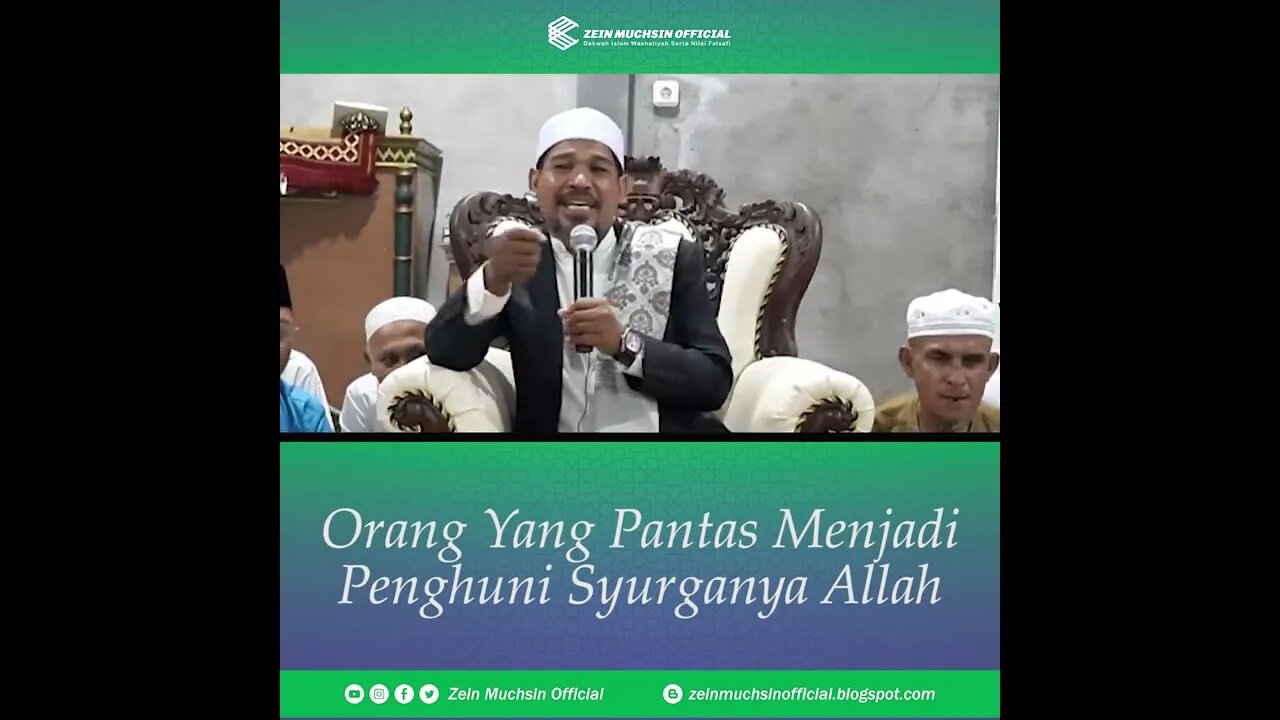 Orang Yang Pantas Menghuni Surga