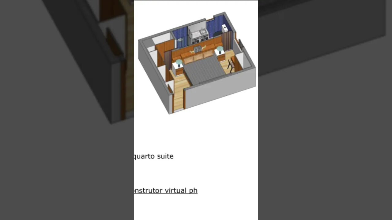 quarto com suite
