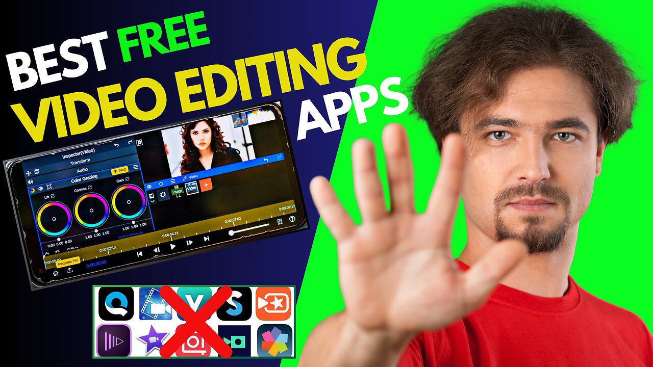 Best Free Video Editing Apps for Android 2024|NO WATERMARK|Remove backround