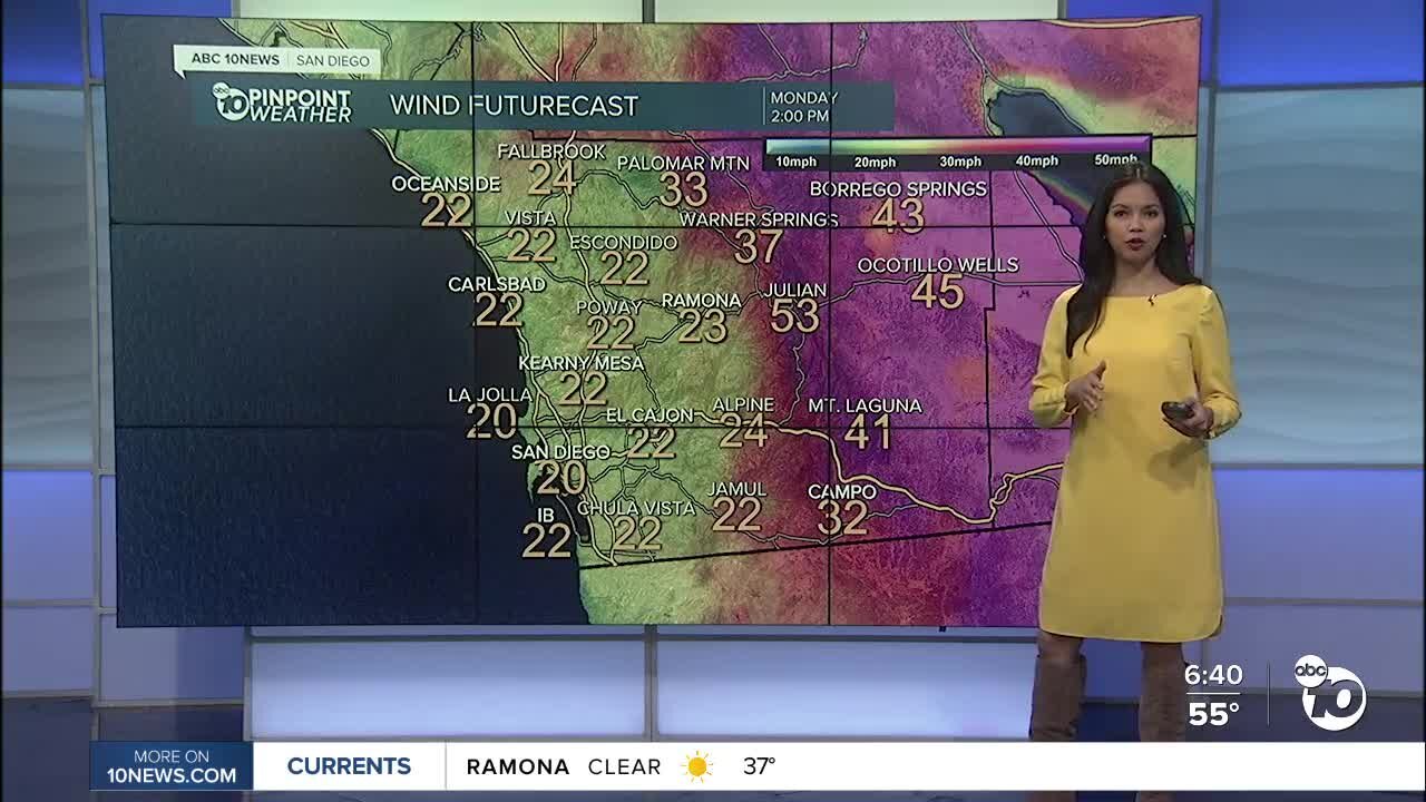 ABC 10News Pinpoint Weather for Sun. April 4, 2021
