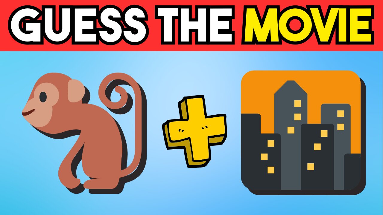 Guess The Movie By Emoji! 🎥 | Emoji Quiz