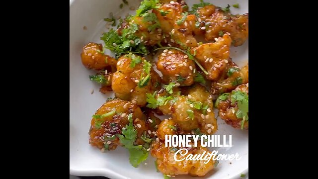 honey chilli cauliflower