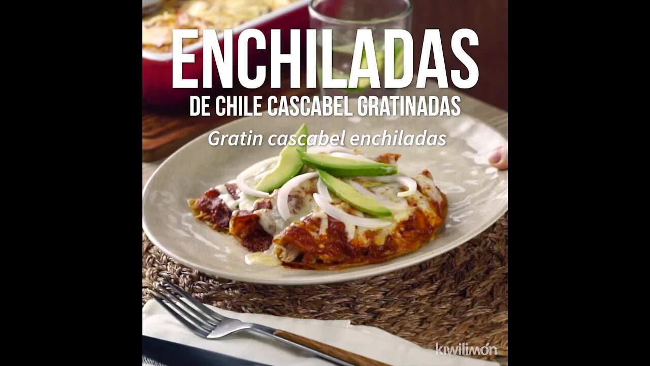 Chile Cascabel Enchiladas Gratin