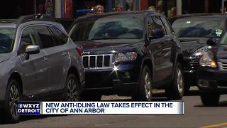 New anti-idling law takes effect in the city of Ann Arbor