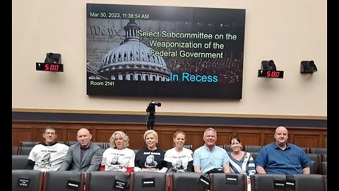 Update on Select Sub Committee on Weaponization of the Federal Gov.