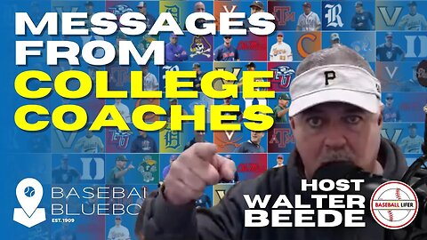 TRAVEL BASEBALL PARENTS- College recruiting advice. Listen to the messages from college coaches.