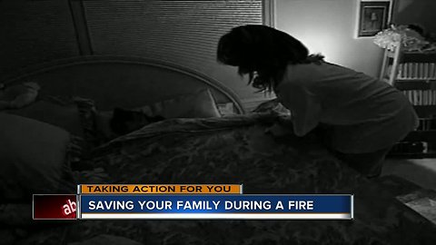 Mom's voice could be more effective waking up a sleeping child than a smoke alarm