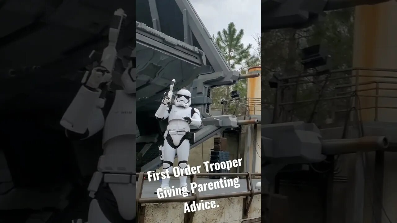 Star Wars Galaxy's Edge... Parenting Advice.