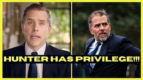 Hunter Biden CHARGE Displays His Privilege (clip)