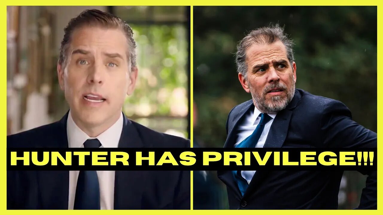 Hunter Biden CHARGE Displays His Privilege (clip)