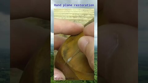 hand plane restoration part 1