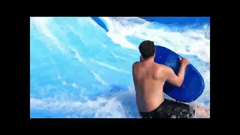 flowrider - Nick - 18 at Soak City, Kings Island (2022) #shorts