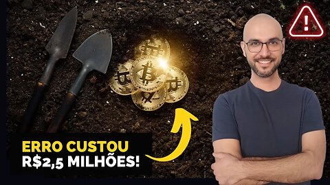 Erro de milhões: alguém pagou 19 bitcoins em taxa de transação para movimentar apenas R$ 9 mil