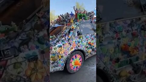 great art design car l #shorts l#sabircool