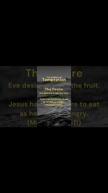 The Pattern of Temptation