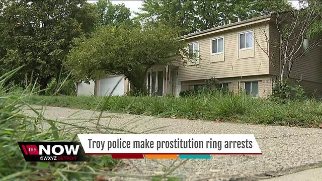 Troy police make prostitution ring arrests